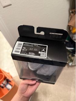 Jordan 11 Crib Booties (Legend Blue, Size 2c)