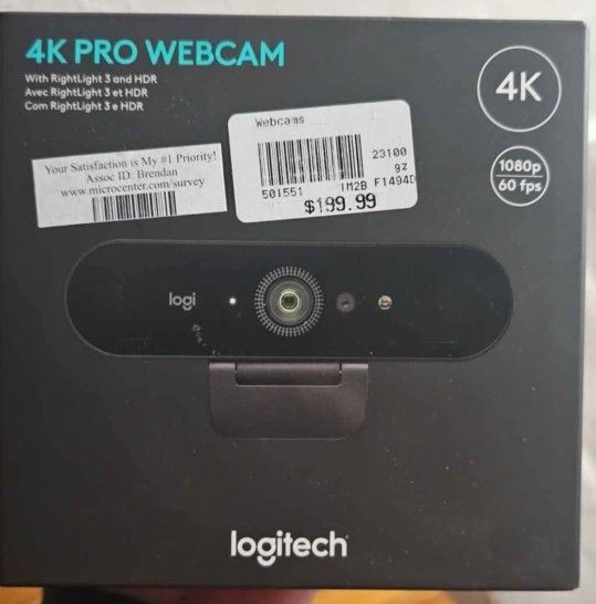 Logitech 4k Pro Webcam