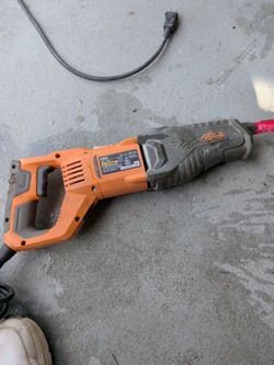 Ridgid Reciprocating saw R3002