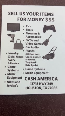 Sell Us Your Items !!! (No Quotes Given)