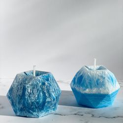 Snowflake Ice Wax Candle 🧊