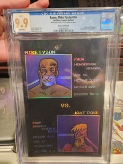 MIKE TYSON #1 | MATTHEW WAITE PUNCH-OUT ROUND 2 VARIANT | CGC 9.9