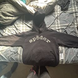 Black vvs Spider Hoodie