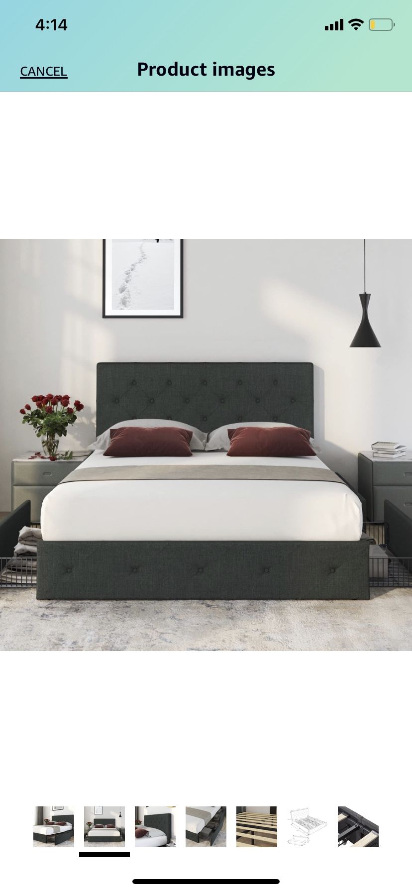 Bedframe With Storage!