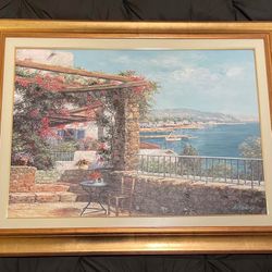 Sea Side Oil Painting