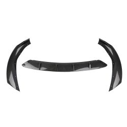 BRAND NEW 3PCS 2019-2023 BMW 3-Series G20 M340I M-SPORT ABS Carbon Fiber Style Front Bumper Lip Splitter