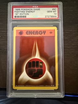 PSA 10 , 1999 1st edition Slab