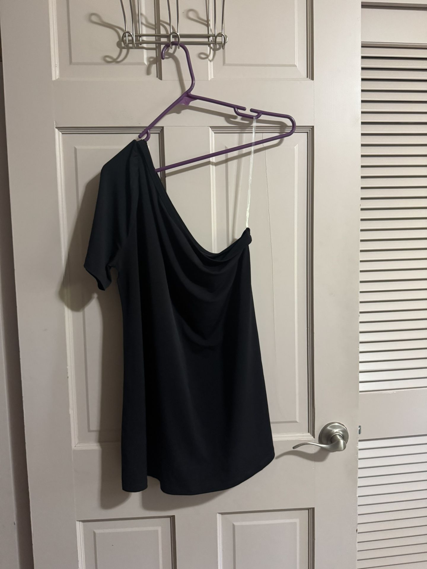 Womens Lane Bryant Off The Shoulder Top Black NWT Size 10/12