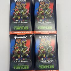 Magic The Gathering Ninja Turtle Commander Deck