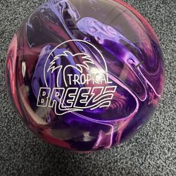 Undrilled Bowling Ball