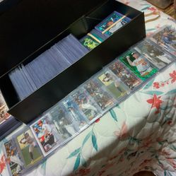 Box Full Of Cards, All In Top Loaders 