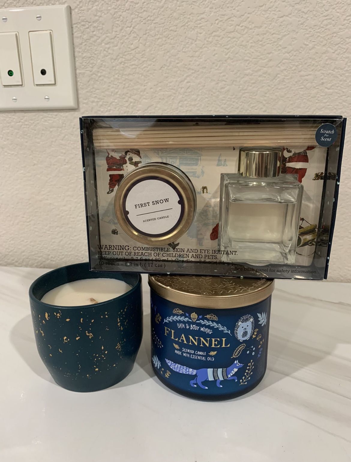 Brand new Holidays Bath & Body Works Candles & Hearth and Hand with Magnolia Candles Bundles