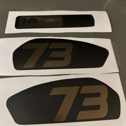 Super73 Battery Decals 
