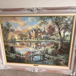 Marty Bell May Hill Manor Painting 