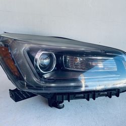 2013-2016 GMC ACADIA RIGHT PASSENGER SIDE HEADLIGHT HALOGEN W/LED OEM 