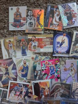 Stephen Curry cards 46 total