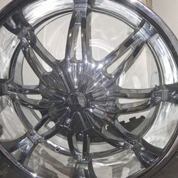 Custom Chrome 23in. 10 Width RIMS