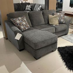 Brise Slate Sofa Chaise / couch