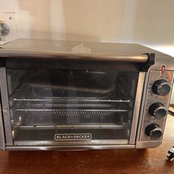 Black And Decker Slice Toaster Oven Silver