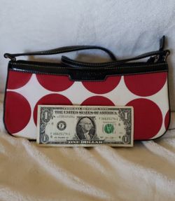 Kate Spade Mini Shoulder Bag in Red Polka dots