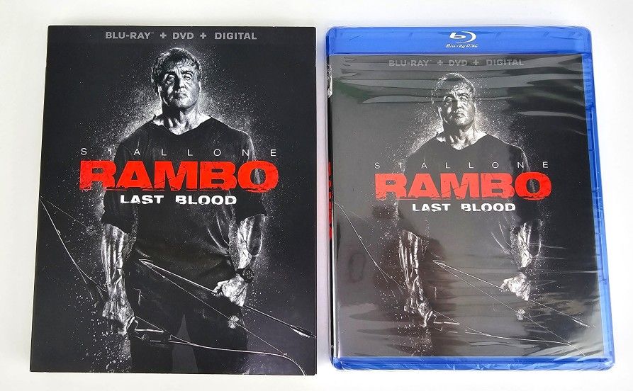 Rambo: Last Blood [Blu-ray + DVD] w/ Slipcover *NEW SEALED*