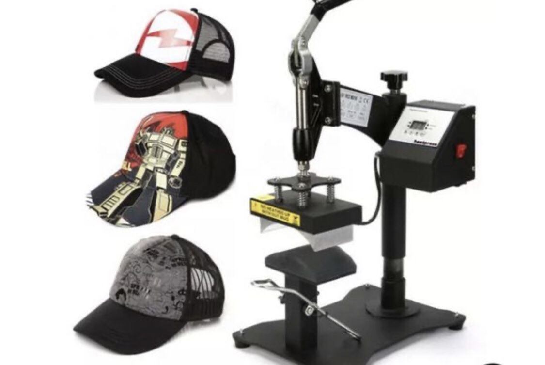 Hat heat press machine