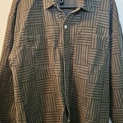 MEN'S ARTIST JACKET.  GREAT LOOK!!