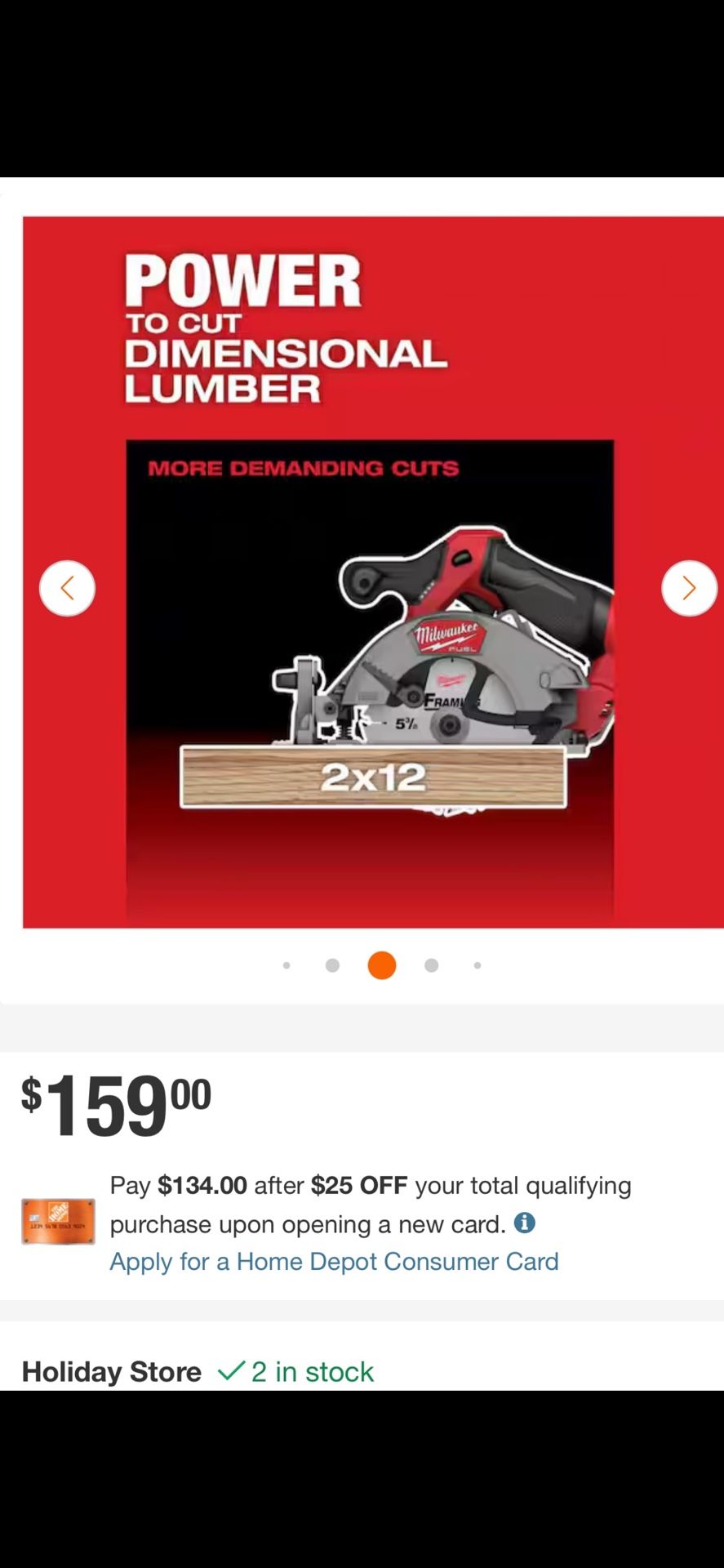 Milwaukee M12 Circular Saw 