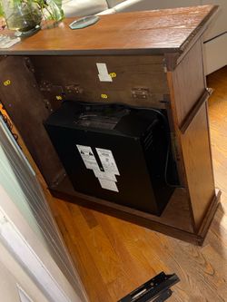 Electric wood  fireplace