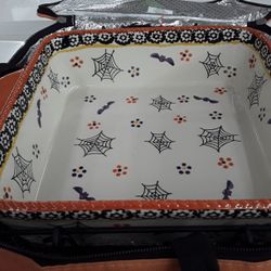 Halloween   Season  Insulated Bag And Bowls 