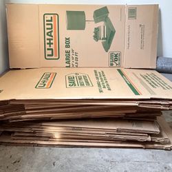 U-Haul Moving Boxes (Large & Various Sizes) – Bundle Deal