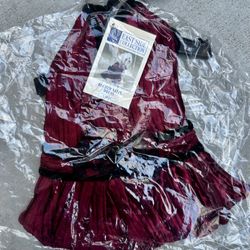 Casual Canine Ruched Satin Dress For Dogs Size Extra Small