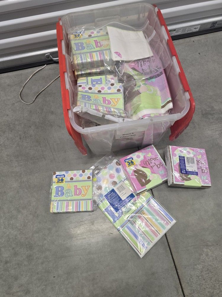 Bulk Party Napkins And Tablecovers
