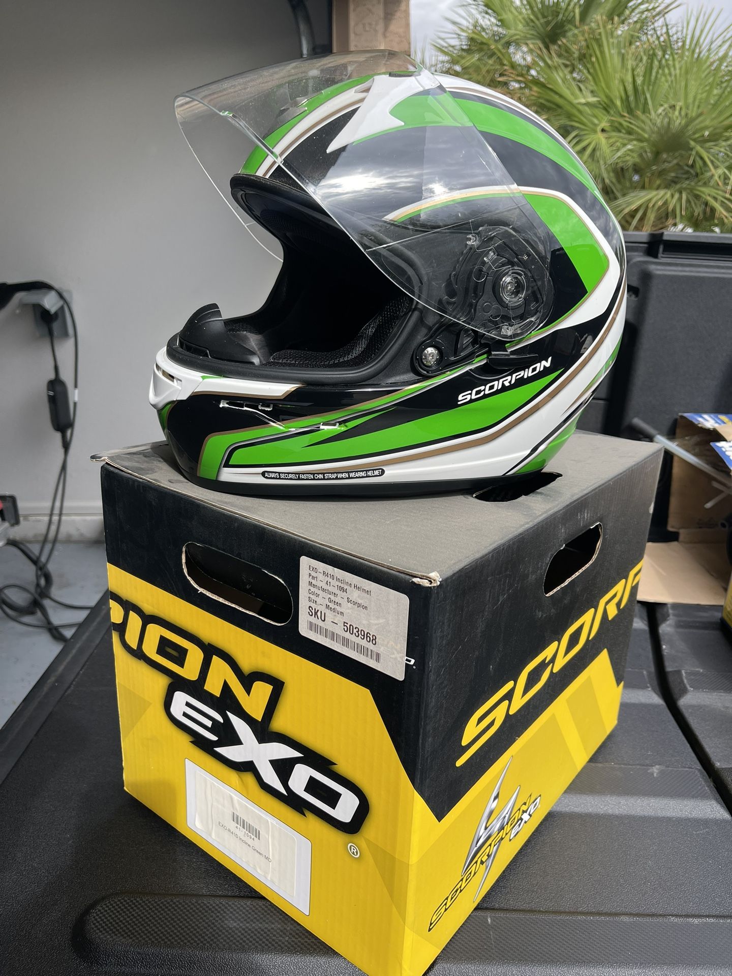 Scorpion EXO R410 Incline Helmet MEDIUM