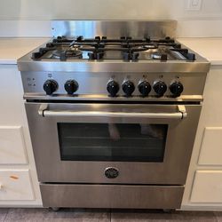 Bertazzoni Stainless Gas Rang