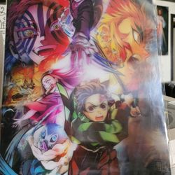 Anime 3D Poster 
