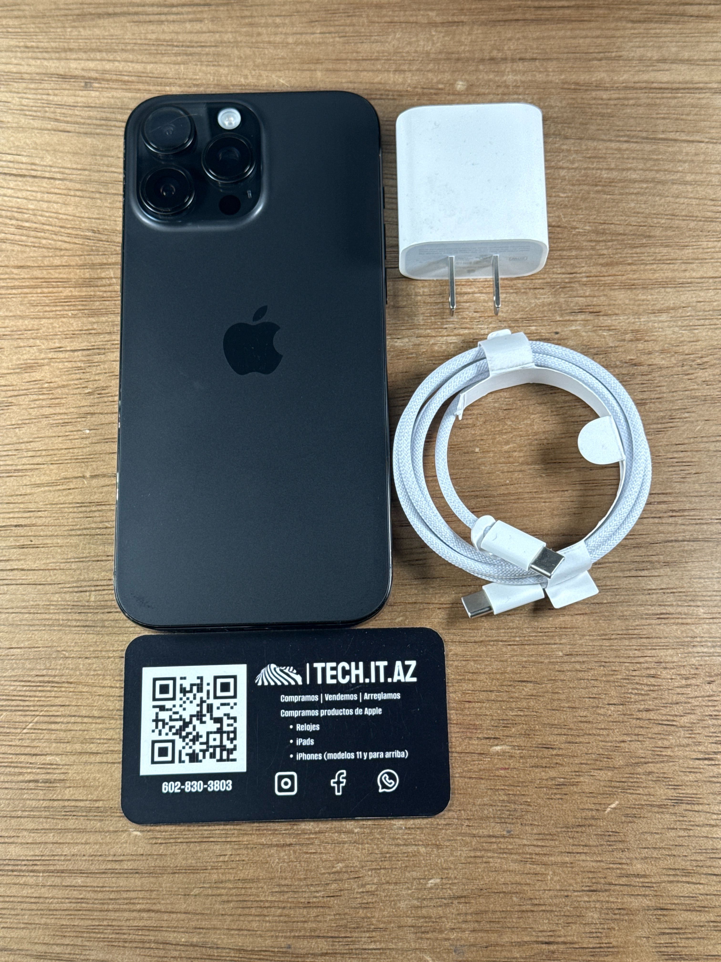 π± iPhone 16 Pro Max | 1TB | Black Titanium | Cricket Only
