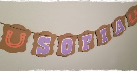 Name Banners - Birthday Party Decorations