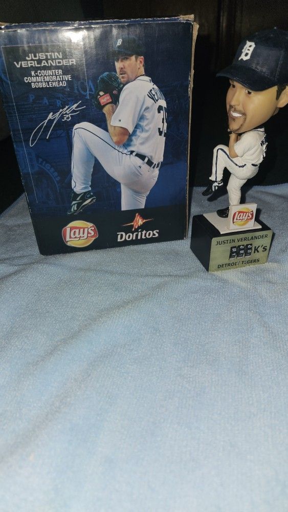Detroit Tigers Justin Verlander Bobblehead 