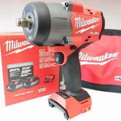 M18 Milwaukee FUEL Brushless 1/2" Impact Wrench - HIGH OUTPUT Contractor Set 