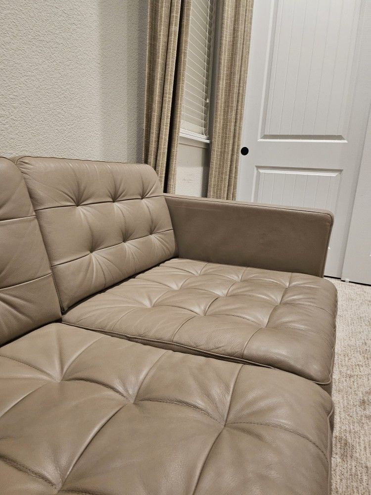 Loveseat, Grann/Bomstad golden brown/wood