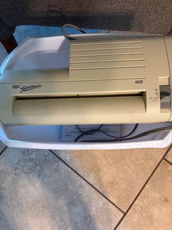 Paper Shredder on Waste Basket