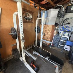 Weight Set 2- 45lbs 2- 35lbs 2- 25lb 2- 10lbs 2- 5lb