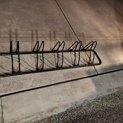 Five Bicycle Floor Rack Excellent Condition