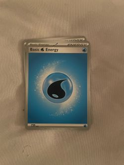 Mega Evolutions Basic Water Energy Pokemon
