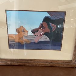 Disney lithograph 1994 