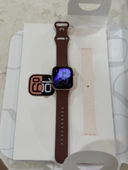 Apple Watch Series 10 42mm GPS Rose Gold Aluminum Open Box