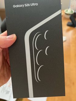 Brand new Samsung galaxy s26 ultra 512gb unlocked