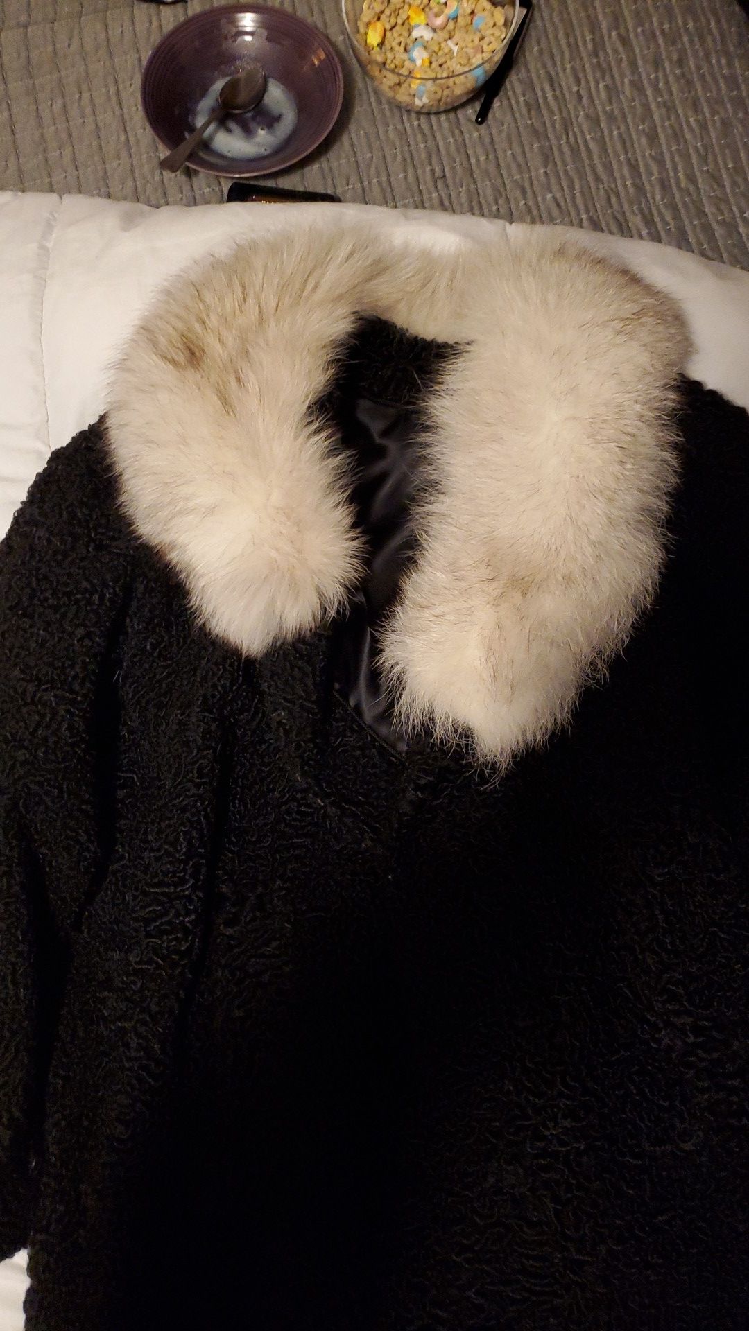 Cashmere fox fur