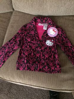 New with tag Girl’s Cute Hello Kitty Jacket